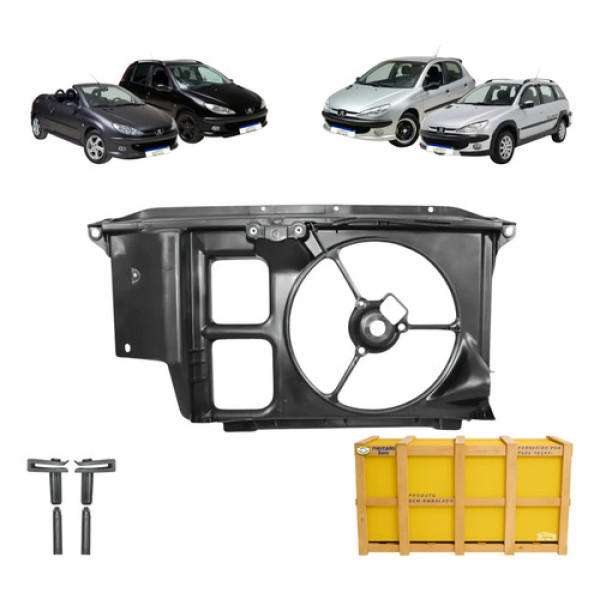 Quadro Radiador Peugeot 206 1999 2000 01 02 03 04 05 A 2010