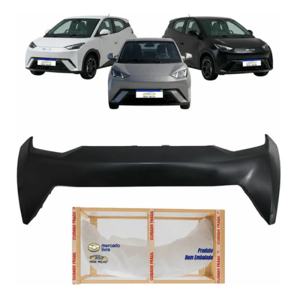 Parachoque Dianteiro Byd Dolphin Mini 2024 2025 2026 Novo Preto