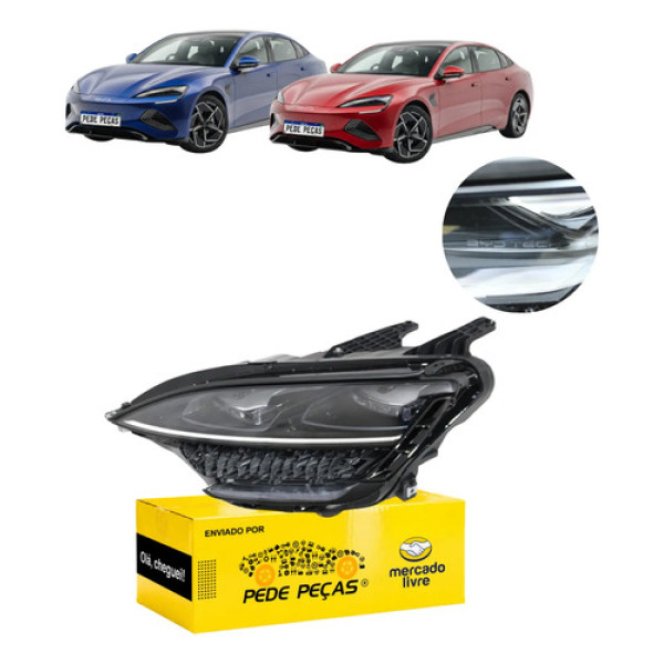 Farol Sinaleira Byd Seal 2024 2025 Full Led C/reator Le Esquerdo/motorista