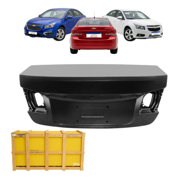 Tampa Traseira Chevrolet Cruze 2012 2013 2014 2015 2016 Nova Preto