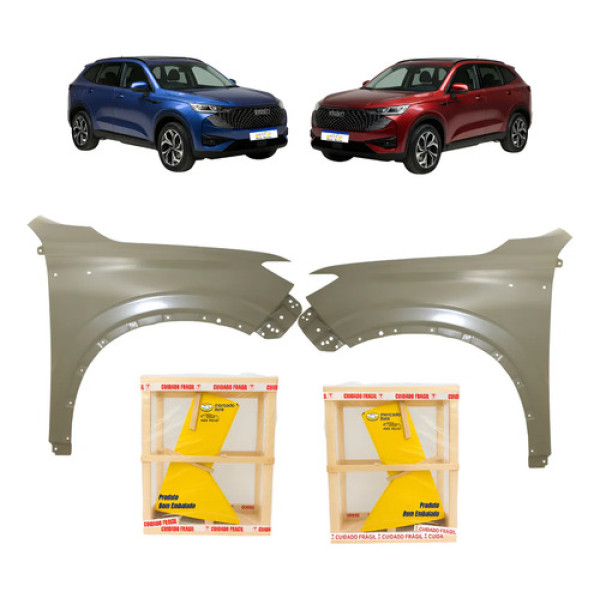 Par Paralama Haval H6 2023 2024 2025 2026 Novo