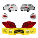 Par Lanterna Peugeot 307 Hatch 2007 2008 2009 2010 2011 2012 Ambos Lados