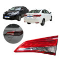 Lanterna Direita Tampa Toyota Yaris Sedan 2019 A 2025 S/led Direito/passageiro Direito