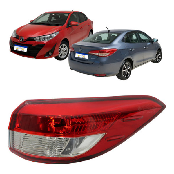 Lanterna Toyota Yaris Sedan 2019 2020 2021 2022 A 2025 Canto