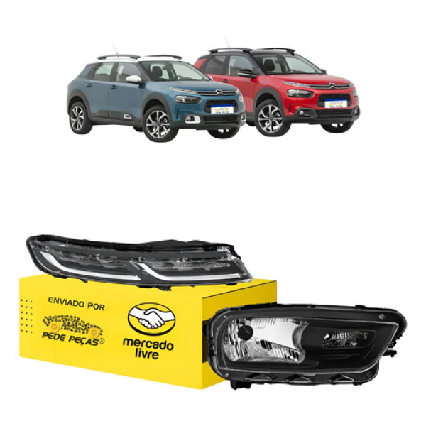 Farol Inferior Superior C4 Cactus 2019 20 21 A 2024 Direito Direito/passageiro