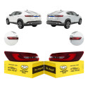 Par Lanterna Fiat Fastback 2023 2024 2025 2026 Full Led Ambos Lados Fumê