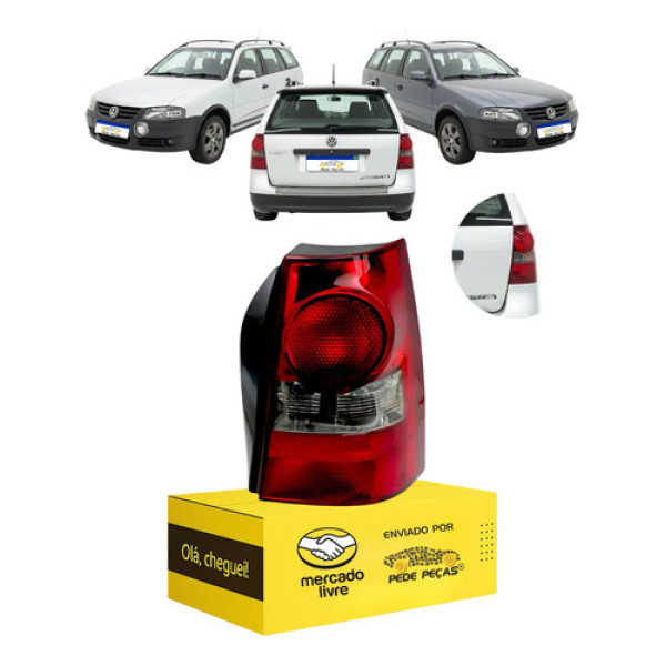 Lanterna Traseira Volkswagen Parati 2006 A 2013 Fumê Novo