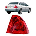 Lanterna Peugeot 307 Sedan 2007 2008 2009 2010 11 12 Novo Ld Direito/passageiro Vermelho