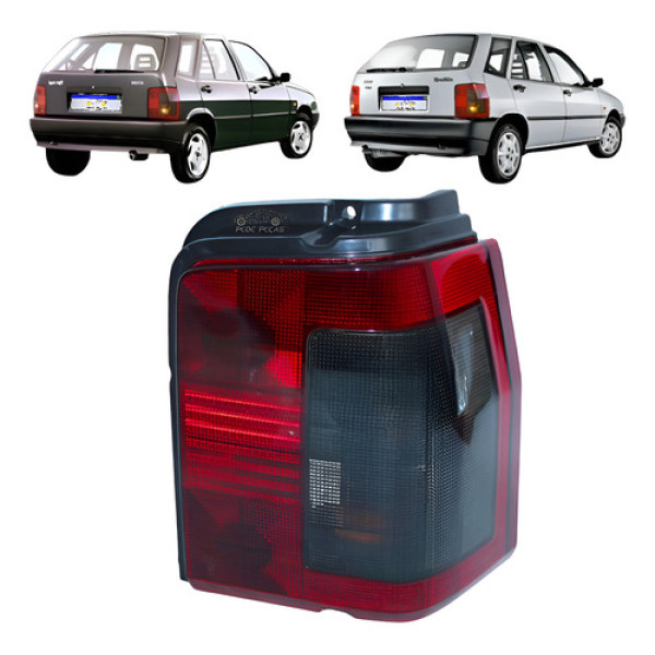 Lanterna Fiat Tipo Fumê 1993 1994 1995 1996 1997 Direito Direito/passageiro Fumê