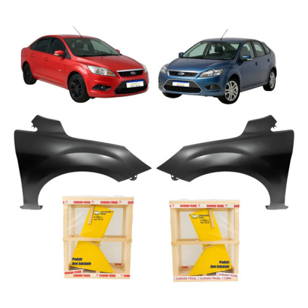Par Paralama Ford Focus Titanium 2010 2011 2012 2013
