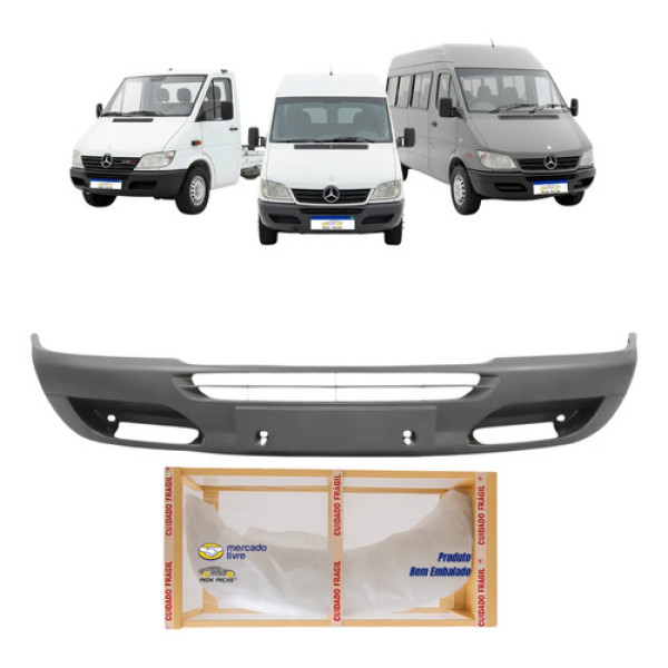 Parachoque Sprinter 2002 03 04 05 06 07 08 09 10 2011 Novo Preto