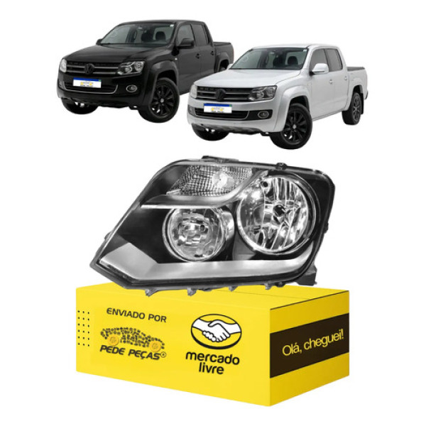 Sinaleira Farol Esquerdo Vw Amarok 2010 11 12 13 14 15 2016 Esquerdo/motorista