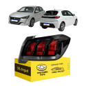 Lanterna Sinaleira Peugeot 208 2021 A 2024 Like Ld Direito/passageiro