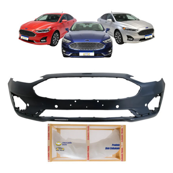 Parachoque Dianteiro Ford Fusion 2019 Sel Titanium Preto
