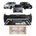 Parachoque + Grade Byd Dolphin Mini 2024 2025 2026 Preto Preto