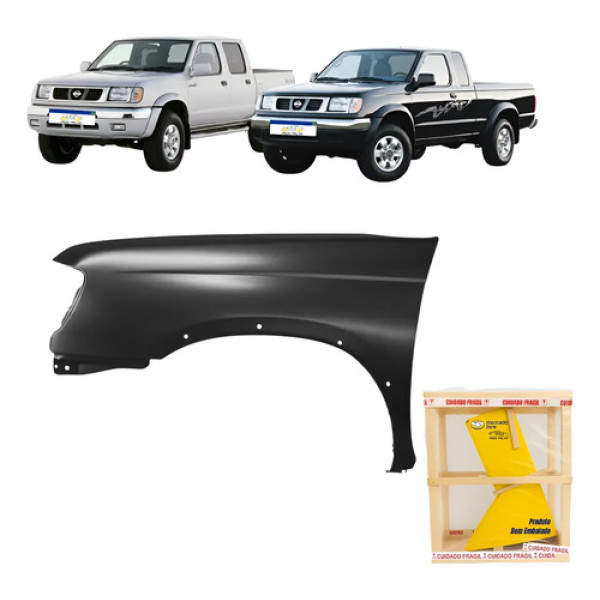 Paralama Esquerdo Frontier 1998 1999 2000 2001 2002 C/furo
