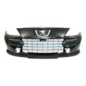 Kit Parachoque Peugeot 307 2007 A 2012 Grade Emblema Milha Preto