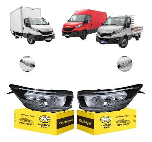 Par Farol Sinaleira Iveco Daily 2021 22 23 24 25 2026 Ambos Lados