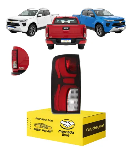 Lanterna Sinaleira Chevrolet S10 2025 2026 C/led Nova L.e Esquerdo/motorista Fumê
