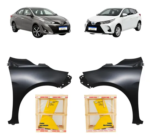 Paralama Toyota Yaris 2019 20 21 22 23 24 2025 Par