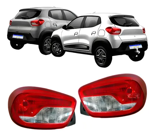 Par Lanterna Kwid 2017 2018 2019 2020 2021 2022 2023 2024 25 Ambos Lados Vermelho
