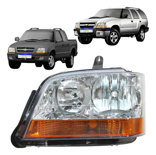 Farol S10 2001 2002 2003 2004 2005 2006 2007 2008 A 2011 L.e Esquerdo