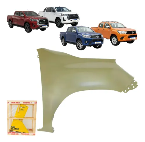 Paralama Toyota Hilux 2016 2019 2022 A 2026 Sr Srv Srx Ld