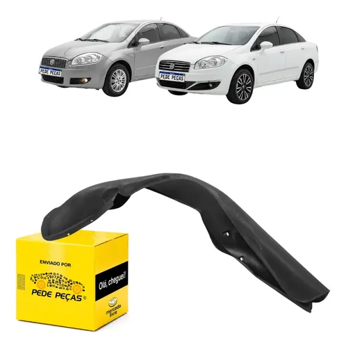 Parabarro Dianteiro Esquerdo Fiat Linea 2008 09 10 11 A 2016