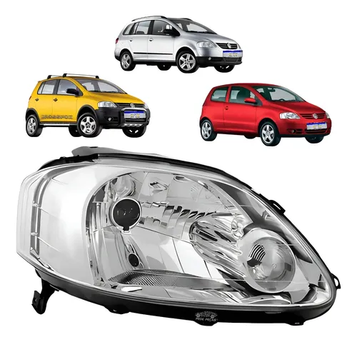 Farol Fox Spacefox Crossfox 2003 2004 2005 2006 A 10 Novo Ld Direito/passageiro