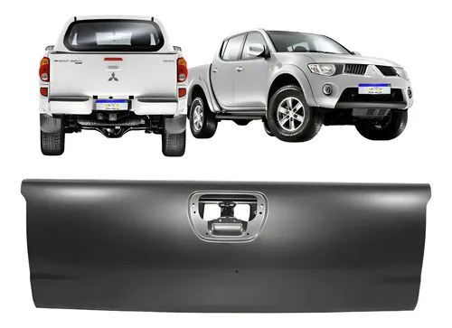 Tampa Traseira Triton L200 2008 A 2013 2014 2015 2016 2017 Preto