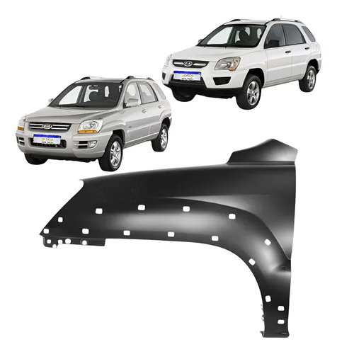 Paralama Kia Sportage 2005 2006 2007 2008 09 10 Com Furo Le
