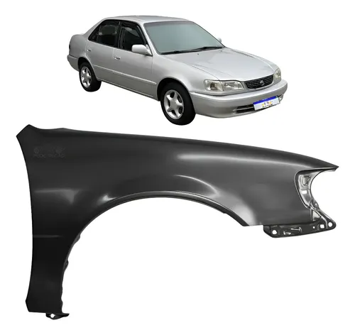 Paralama Toyota Corolla 1999 2000 2001 2002 Novo Direito