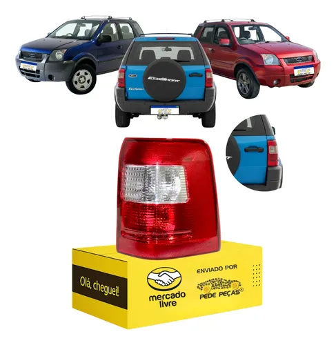 Lanterna Sinaleira Ford Ecosport 2003 2004 2005 2006 2007 Ld Direito/passageiro