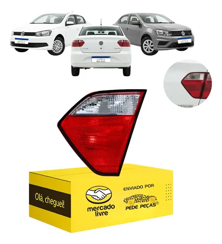 Lanterna Traseira Tampa Vw Voyage 2013 14 15 A 2023 Fumê Ld Direito/passageiro