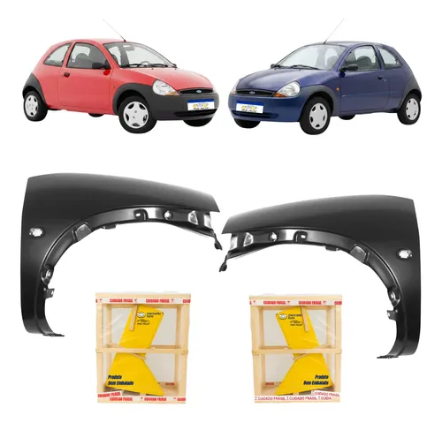 Par Paralama Ford Ka 1999 2000 2006 A 2007 Novo