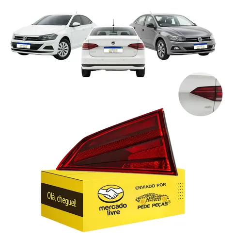 Lanterna Traseira Tampa Vw Virtus 2017 18 19 20 21 2022 Ld Direito/passageiro