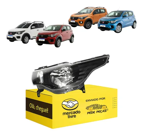 Farol Sinaleira Mobi 2016 17 18 19 20 21 22 23 24 25 2026 Le Esquerdo/motorista