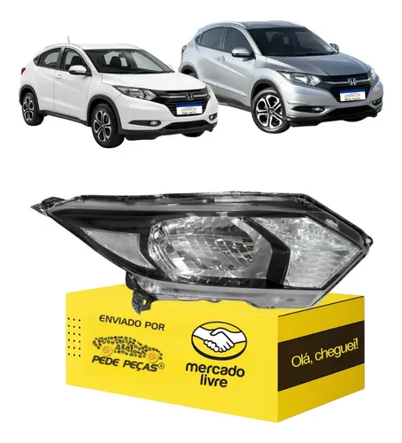 Farol Honda Hrv 2016 2017 2018 Eletrico Com Motor L.d Direito/passageiro