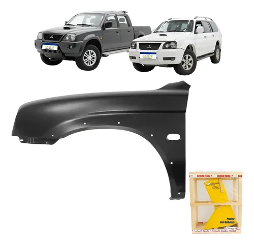 Paralama L200 Pajero Sport Outdoor 2004 2005 2006 A 2012 L.e