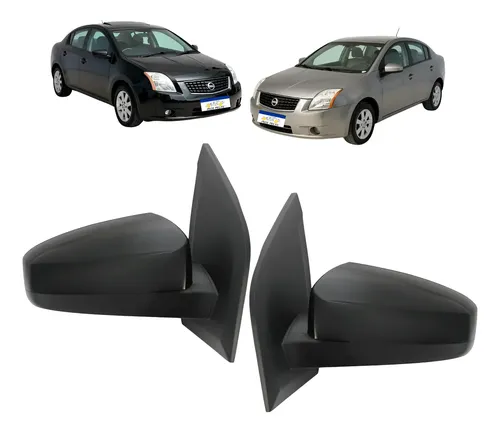 Par Retrovisor Eletrico Nissan Sentra S Sl 2008 2009 Novo