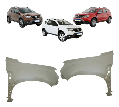 Par Paralama Renault Duster 2021 2022 2023 2024 2025 2026