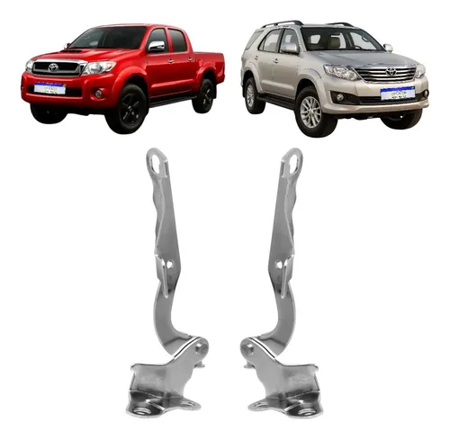 Par Dobradiça Braço Capo Toyota Hilux Sw4 2005 06 07 A 2015