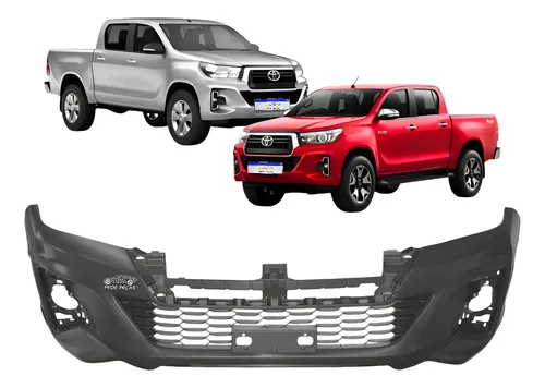 Parachoque Dianteiro Toyota Hilux C/grade 18 2019 2020 Novo Preto