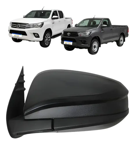 Retrovisor Manual Toyota Hilux Sw4 2016 A 2025 Sem Pisca 
