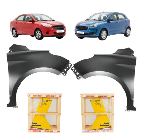 Par Paralama Ford Ka Hatch Sedan 2014 2015 2016 A 2021