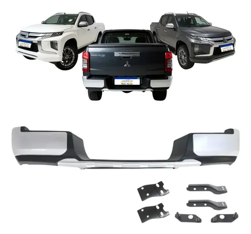 Parachoque Traseiro Triton L200 2021 A 2025 S/furo Sensor