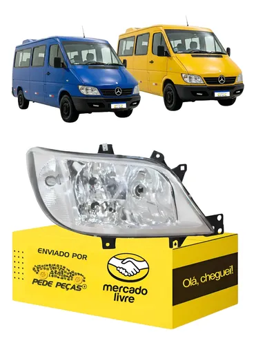 Farol Sinaleira Elétrico Sprinter 2004 05 06 07 08 A 2011 Ld Direito/passageiro
