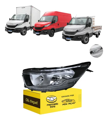 Farol Esquerdo Iveco Daily 2021 2022 2023 2024 2025 2026 Esquerdo/motorista