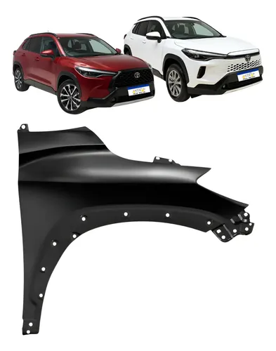 Paralama Toyota Corolla Cross 2022 2023 2024 A 2026 Ld Preto Direito