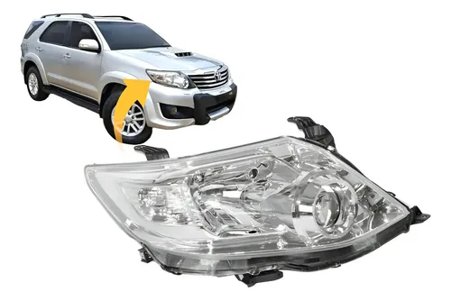 Farol Toyota Hilux Sw4 2012 2013 A 2015 Sem Xenon Direito Direito/passageiro